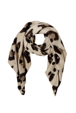 21Jewelz Sjaal met panterprint - beige/bruin