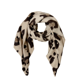 21Jewelz Sjaal met panterprint - beige/bruin