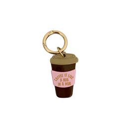 21Jewelz Sleutelhanger coffee - bruin