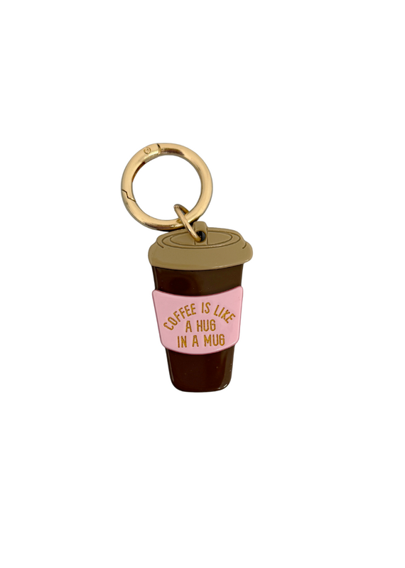 21Jewelz Sleutelhanger coffee - bruin
