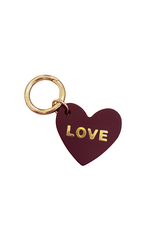 21Jewelz Sleutelhanger love - bordeaux