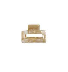 21Jewelz Mini haarklem - beige marmer