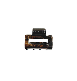 21Jewelz Mini haarklem - bruin marmer