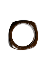 21Jewelz Organische statement bangle - bruin