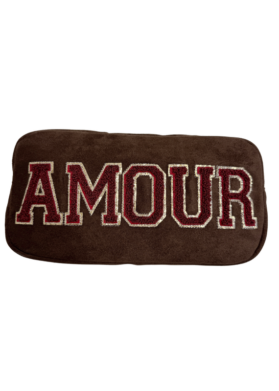 21Jewelz Amour etui bruin - bordeaux klein