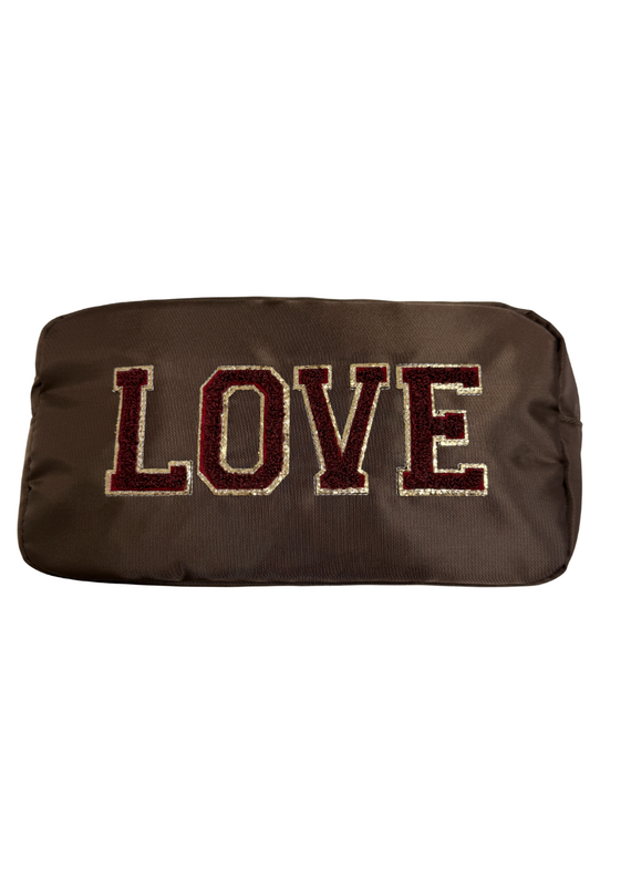 21Jewelz Love etui bruin - bordeaux groot