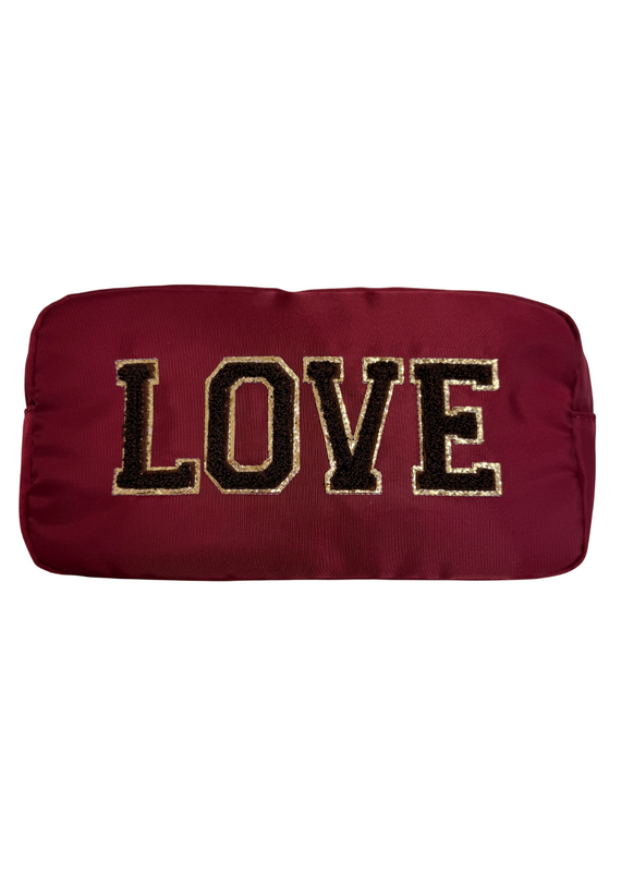 21Jewelz Love etui bordeaux - bruin groot