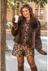 21Jewelz Fluffy wanten - bruin