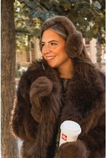 21Jewelz Fluffy wanten - bruin