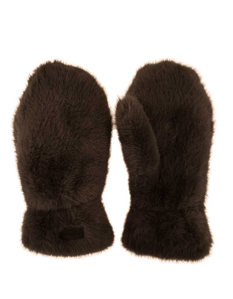 21Jewelz Fluffy wanten - bruin