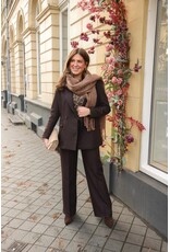 21Jewelz Effen pantalon - choco bruin