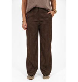 21Jewelz Pantalon met krijtstreep - bruin