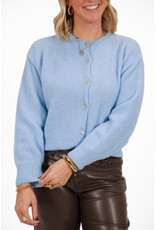 21Jewelz Vest met knoopjes - lichtblauw