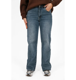 21Jewelz Loose straight jeans extra long - blauw