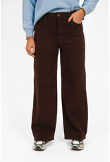 21Jewelz Basic stretch wide leg jeans - donkerbruin