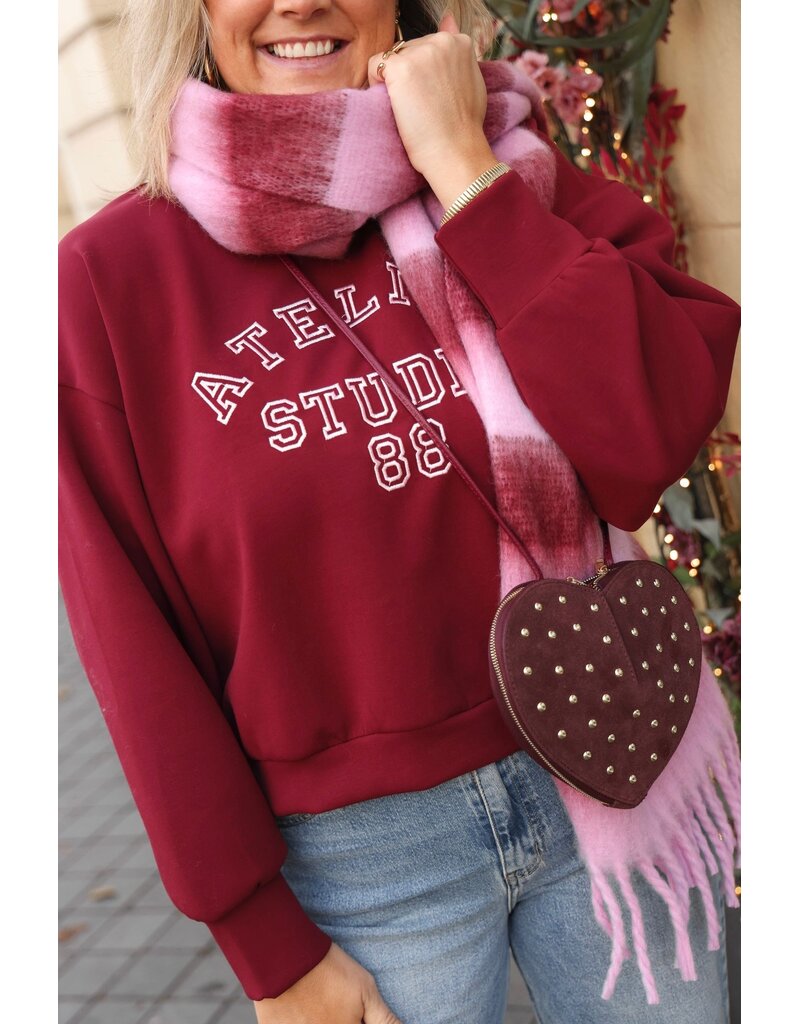 21Jewelz Sweater atelier - bordeaux