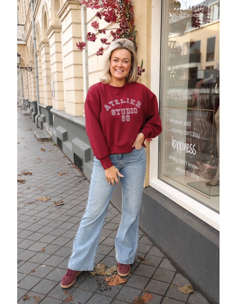 21Jewelz Sweater atelier - bordeaux