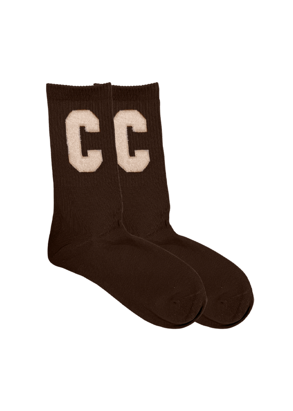 21Jewelz Sokken choco bruin