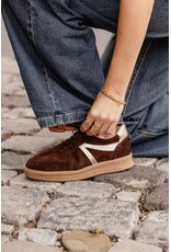 Babouche Babouche | Liva - dark brown/gold