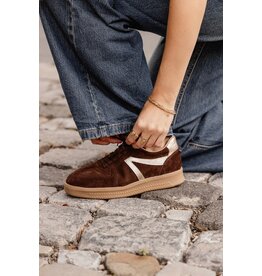 Babouche Babouche | Liva - dark brown/gold