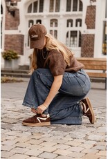 Babouche Babouche | Liva - dark brown/gold