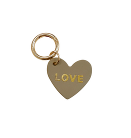 21Jewelz Sleutelhanger love - taupe