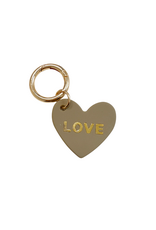 21Jewelz Sleutelhanger love - taupe