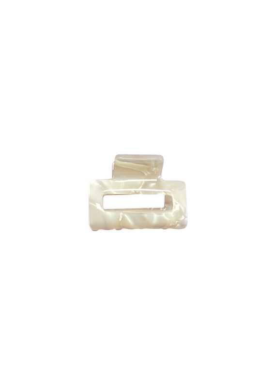 21Jewelz Mini haarklem - ecru