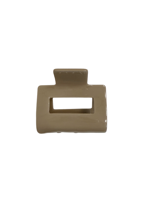 21Jewelz Middelgrote haarklem - taupe