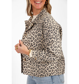 21Jewelz Panterprint jasje met knopen