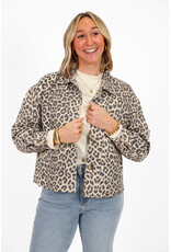 21Jewelz Panterprint jasje met knopen