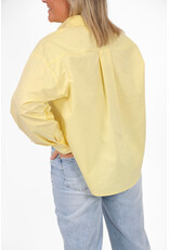21Jewelz Cropped blouse met zakje - geel