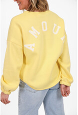 21Jewelz Casual sweater amour - geel