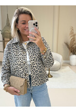 21Jewelz Panterprint jasje met knopen