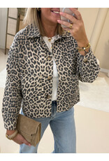 21Jewelz Panterprint jasje met knopen