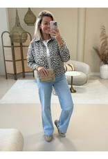 21Jewelz Panterprint jasje met knopen