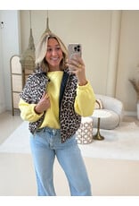 21Jewelz Casual sweater amour - geel