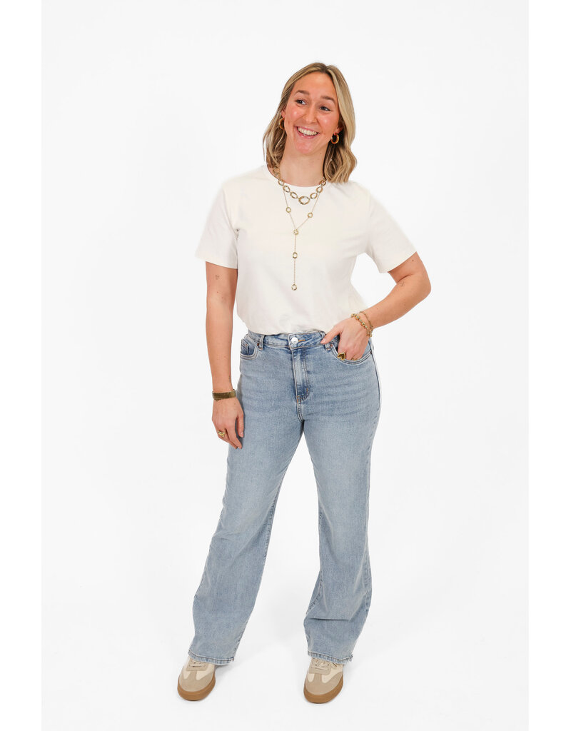 21Jewelz Wide leg jeans - lichtblauw