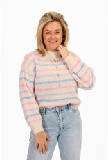 21Jewelz Gebreide trui met strepen - multicolour