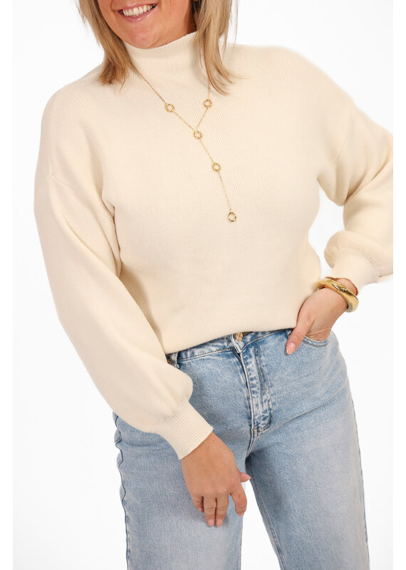 21Jewelz Perfect sweater - ecru