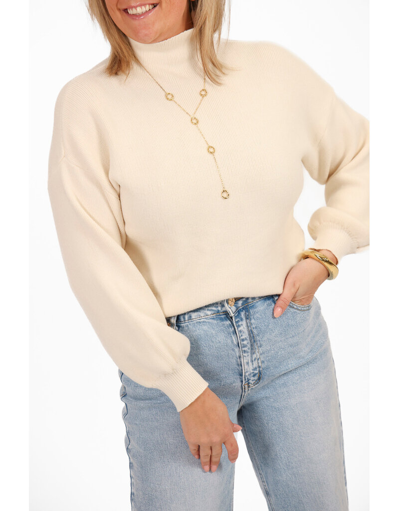 21Jewelz Perfect sweater - ecru