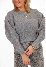 21Jewelz Trui met pofmouw - grijs
