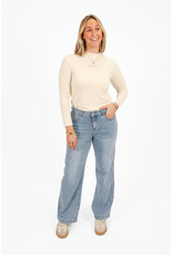 21Jewelz Basic wide leg jeans - blauw