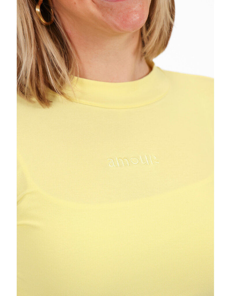 21Jewelz Longsleeve top amour - geel