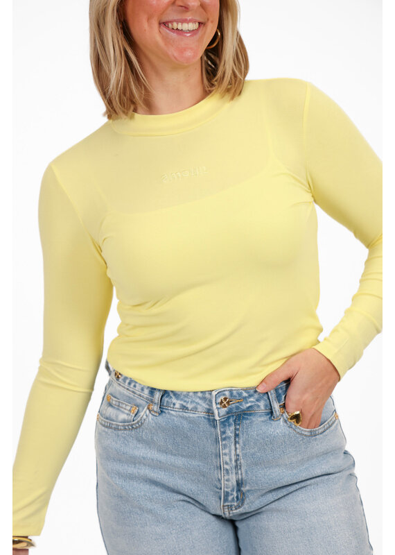 21Jewelz Longsleeve top amour - geel