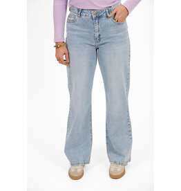 21Jewelz PRE ORDER Jeans met gouden details - lichtblauw