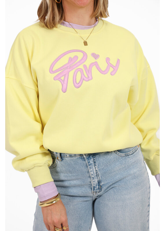 21Jewelz Sweater Paris - geel