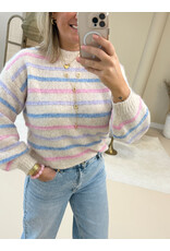 21Jewelz Gebreide trui met strepen - multicolour