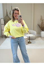 21Jewelz Sweater Paris - geel