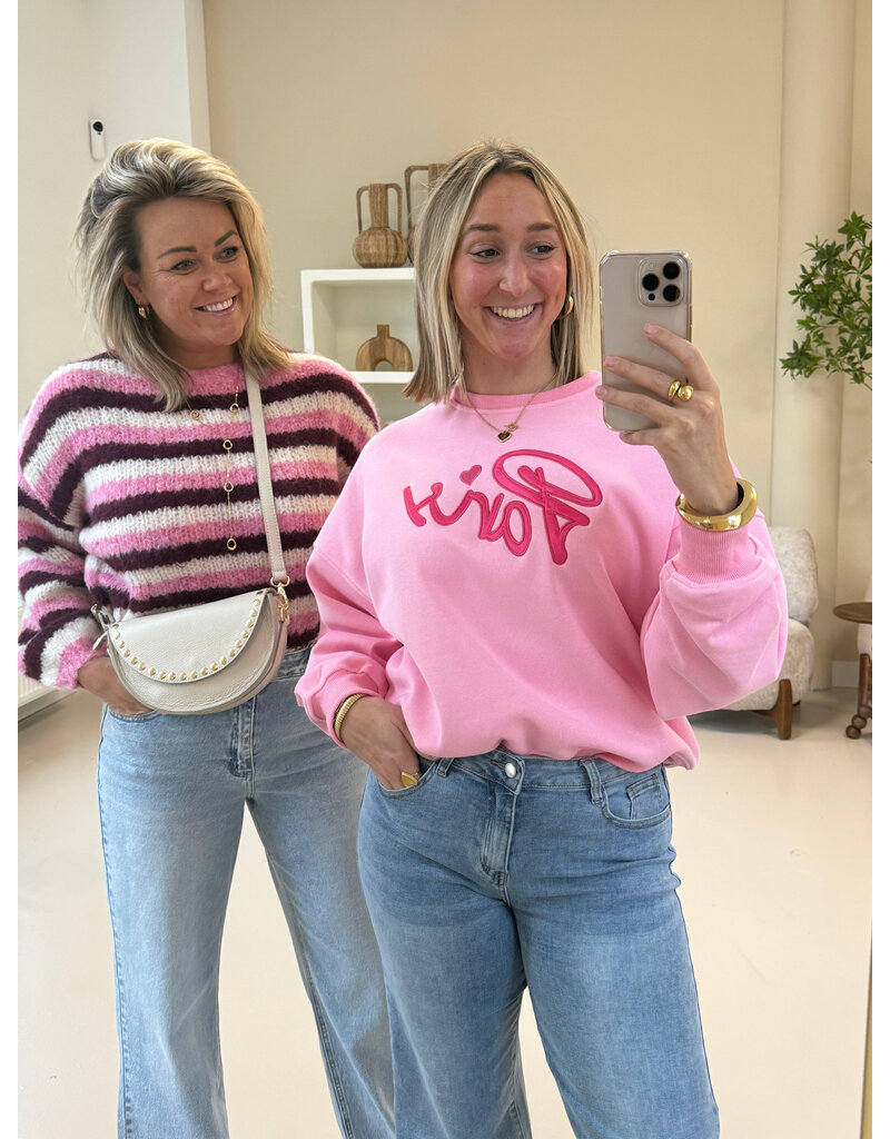 21Jewelz Sweater Paris - roze